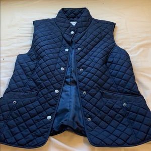 Navy blue bass vest!